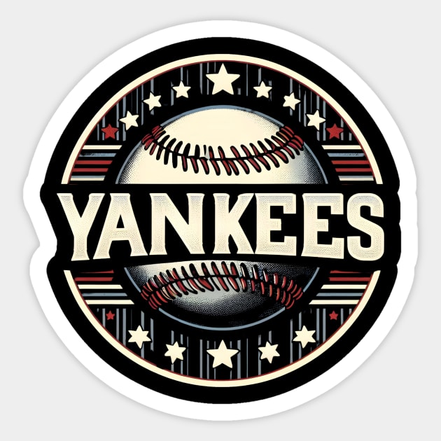 yankees Sticker by Rizstor